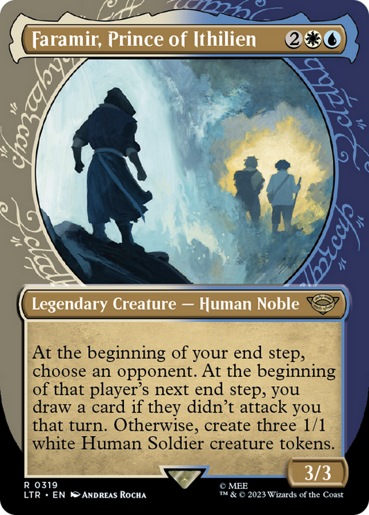 Faramir, Prince of Ithilien (LTR-319) - [The Lord of the Rings: Tales of Middle-earth]: (Showcase) (Borderless)
