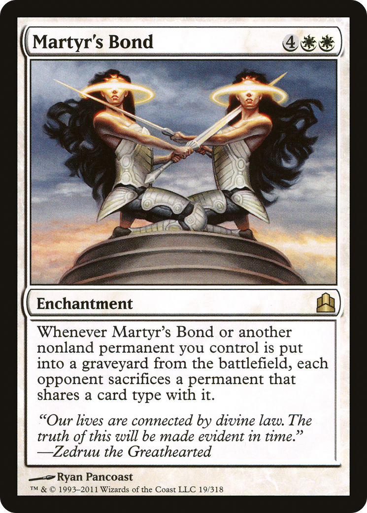 Martyr's Bond (CMD-019) - [Commander 2011]