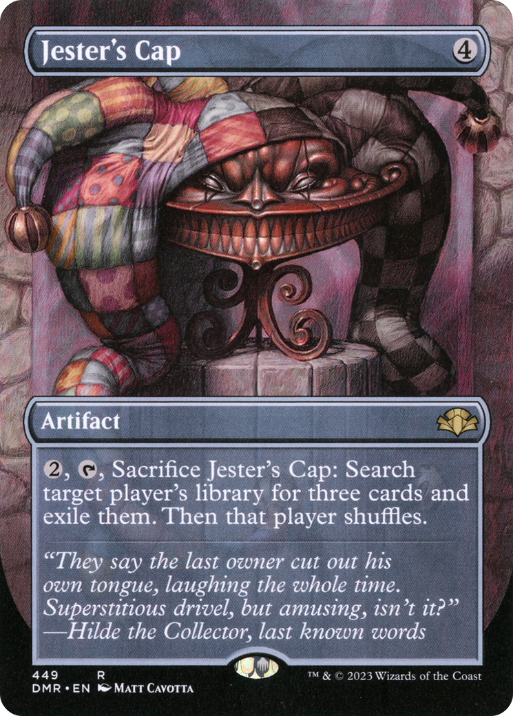 Jester's Cap (DMR-449) - [Dominaria Remastered] (Borderless) Foil