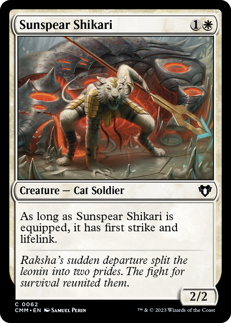 Sunspear Shikari (CMM-062) - [Commander Masters]