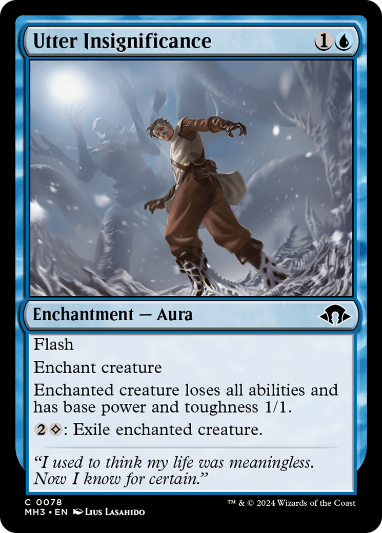 Insignifiance totale (MH3-078) - [Horizons modernes 3] 