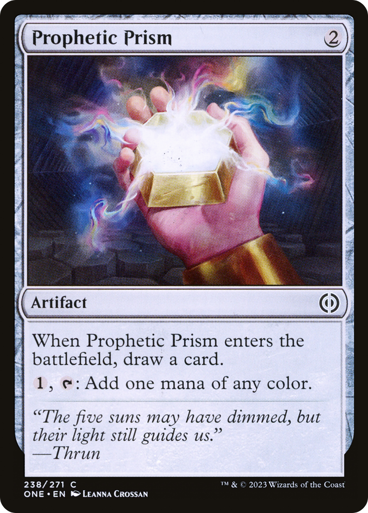 Prophetic Prism (ONE-238) - [Phyrexia: All Will Be One] Foil