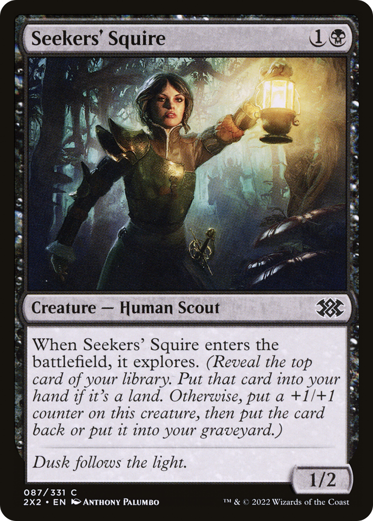 Seekers' Squire (2X2-087) - [Double Masters 2022] Foil