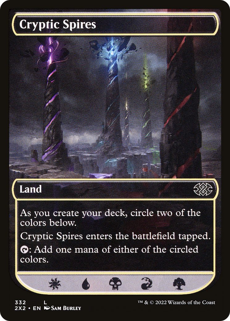 Cryptic Spires (2X2-332) - [Double Masters 2022]