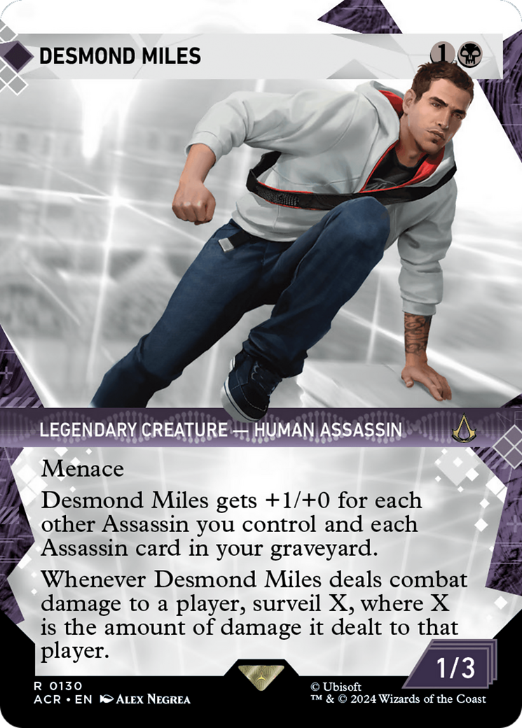 Desmond Miles (ACR-130) - [Assassin's Creed]: (Showcase) (Borderless)