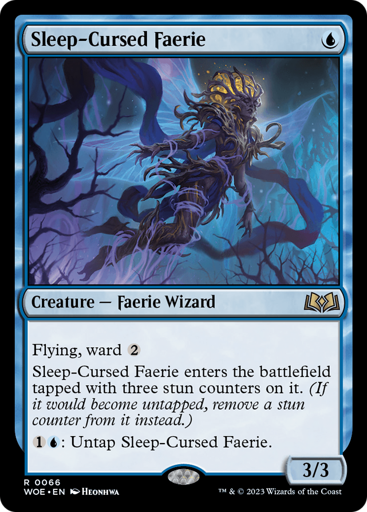 Sleep-Cursed Faerie (WOE-066) - [Wilds of Eldraine]