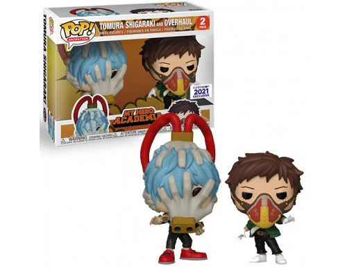 Funko Pop! Tomura Shigaraki and Overhaul Vinyl Figures (Funimation 2021 Exclusive)