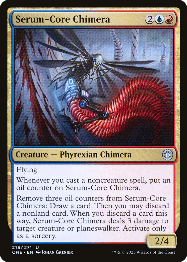 Serum-Core Chimera (ONE-215) - [Phyrexia: All Will Be One] Foil