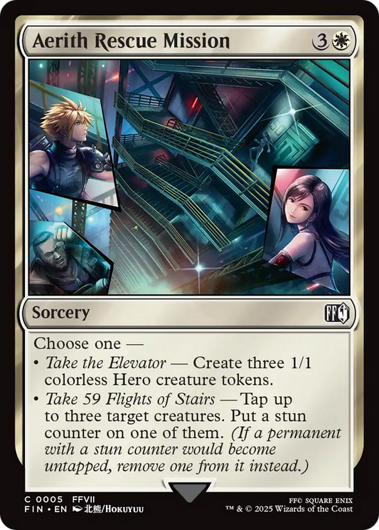 Aerith Rescue Mission (FIN-005) - [FINAL FANTASY] Foil