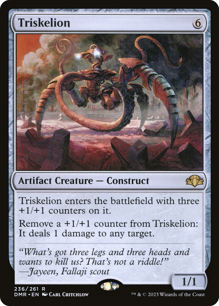 Triskelion (DMR-236) - [Dominaria Remastered] Foil