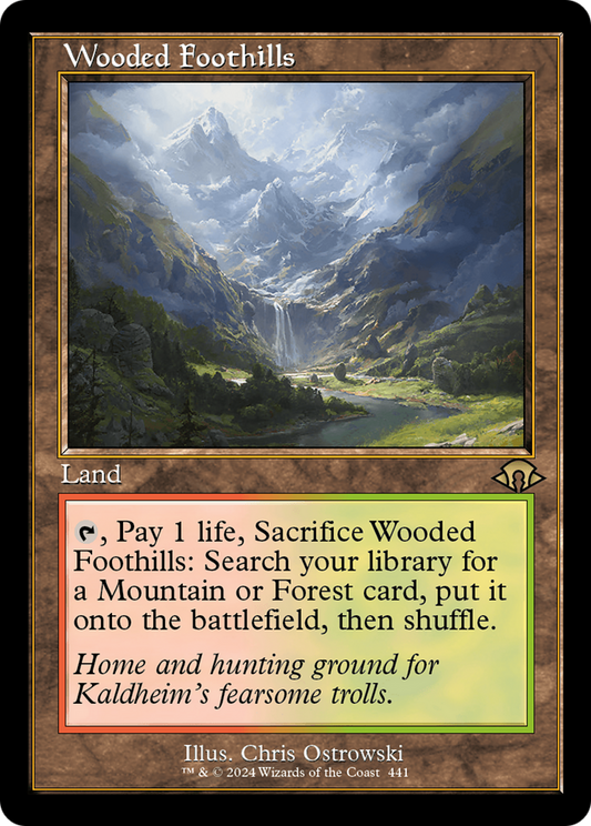 Contreforts boisés (MH3-441) - [Modern Horizons 3] Foil 