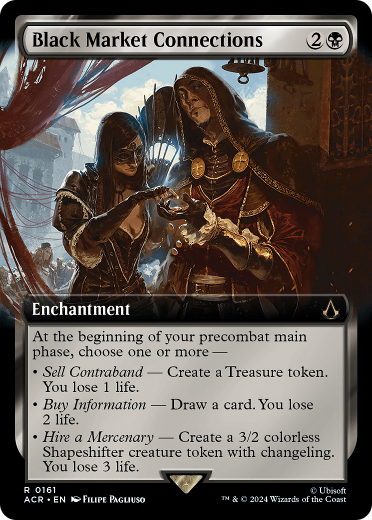 Black Market Connections (ACR-161) - [Assassin's Creed]: (Extended Art) Foil
