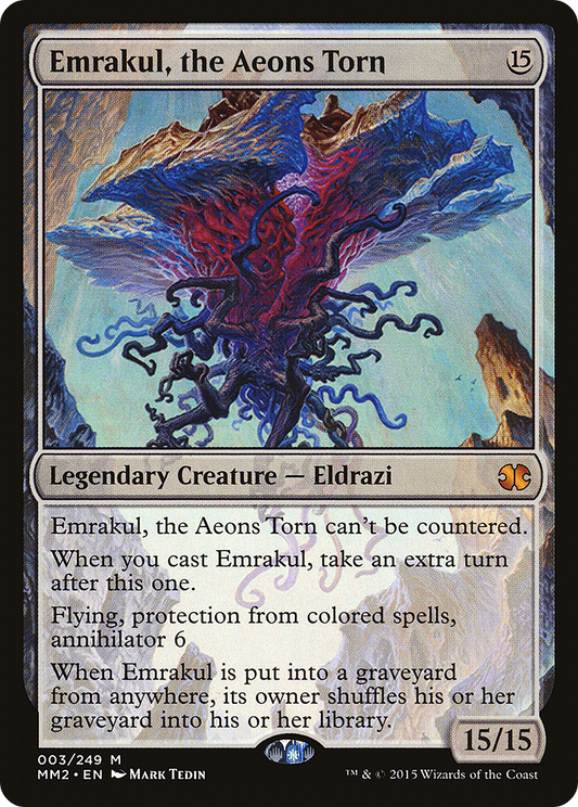 Emrakul, the Aeons Torn (MM2-003) - [Modern Masters 2015]