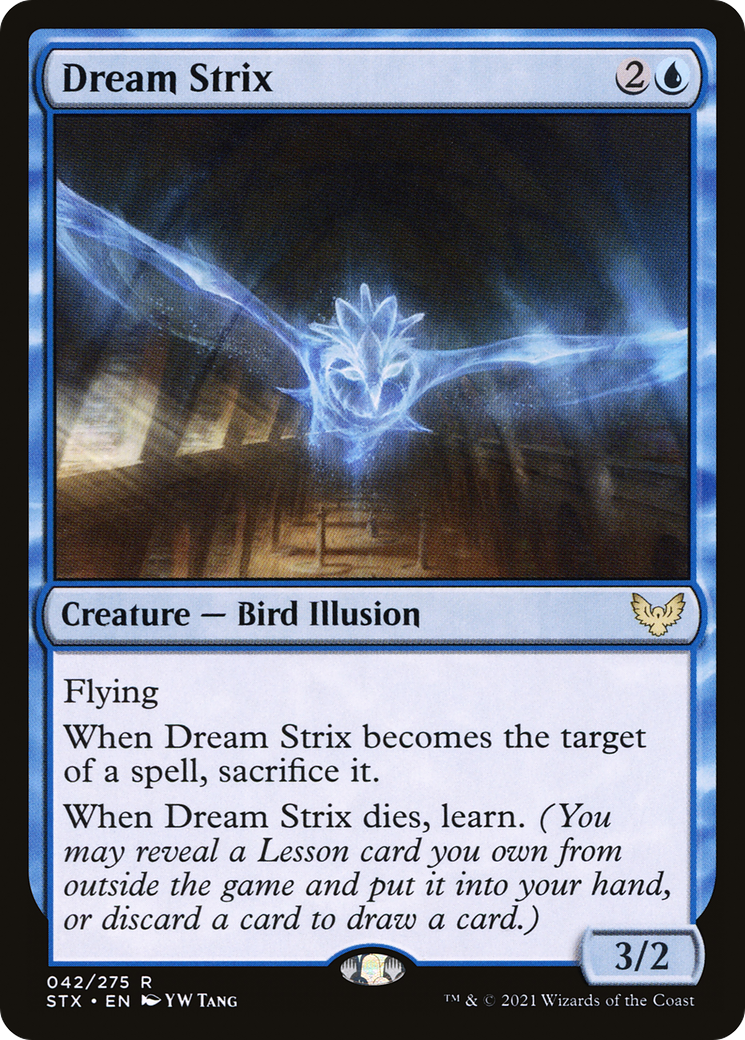 Dream Strix (STX-042) - [Strixhaven: School of Mages] Foil