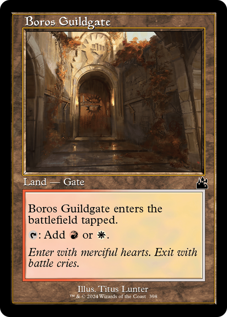Boros Guildgate (RVR-398) - [Ravnica Remastered]