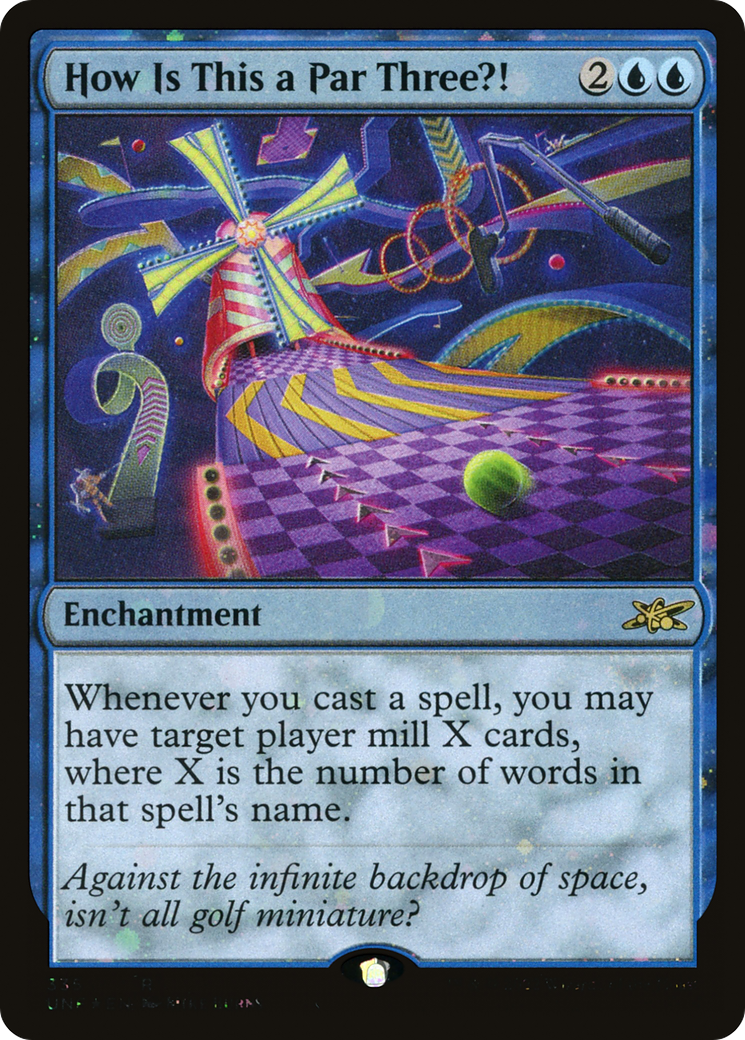 How Is This a Par Three?! (UNF-335) - [Unfinity] Foil