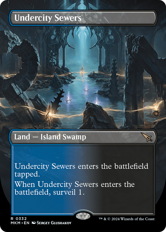 Undercity Sewers (MKM-332) - [Murders at Karlov Manor] (Borderless) Foil