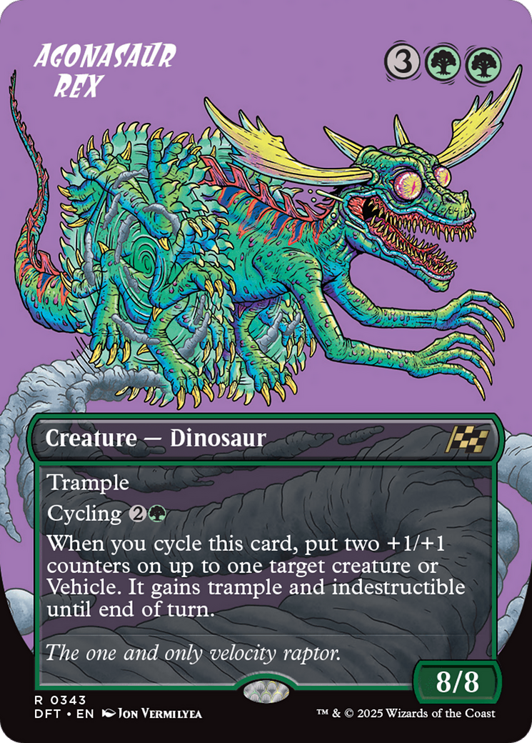 Agonasaur Rex (DFT-343) - [Aetherdrift] (Borderless)