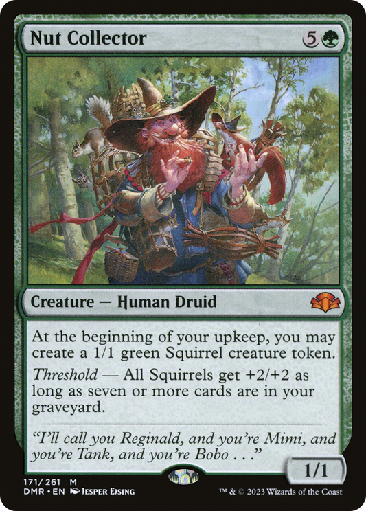 Nut Collector (DMR-171) - [Dominaria Remastered] Foil