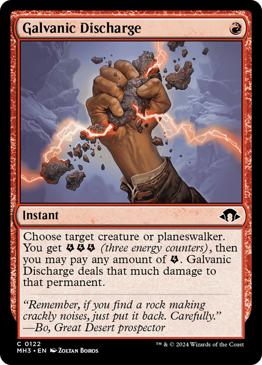 Galvanic Discharge (MH3-122) - [Modern Horizons 3] Foil