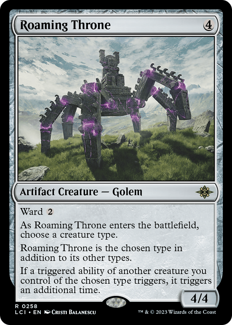Roaming Throne (LCI-258) - [The Lost Caverns of Ixalan]