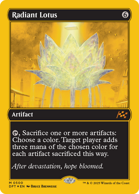 Radiant Lotus (DFT-500) - [Aetherdrift] Foil