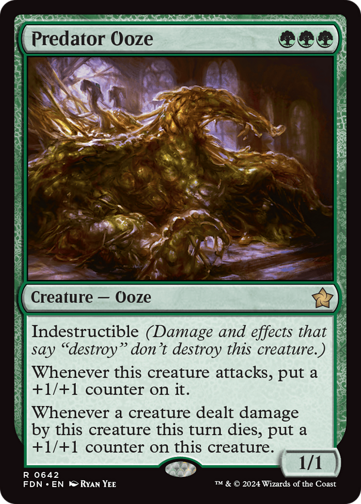 Predator Ooze (FDN-642) - [Foundations]