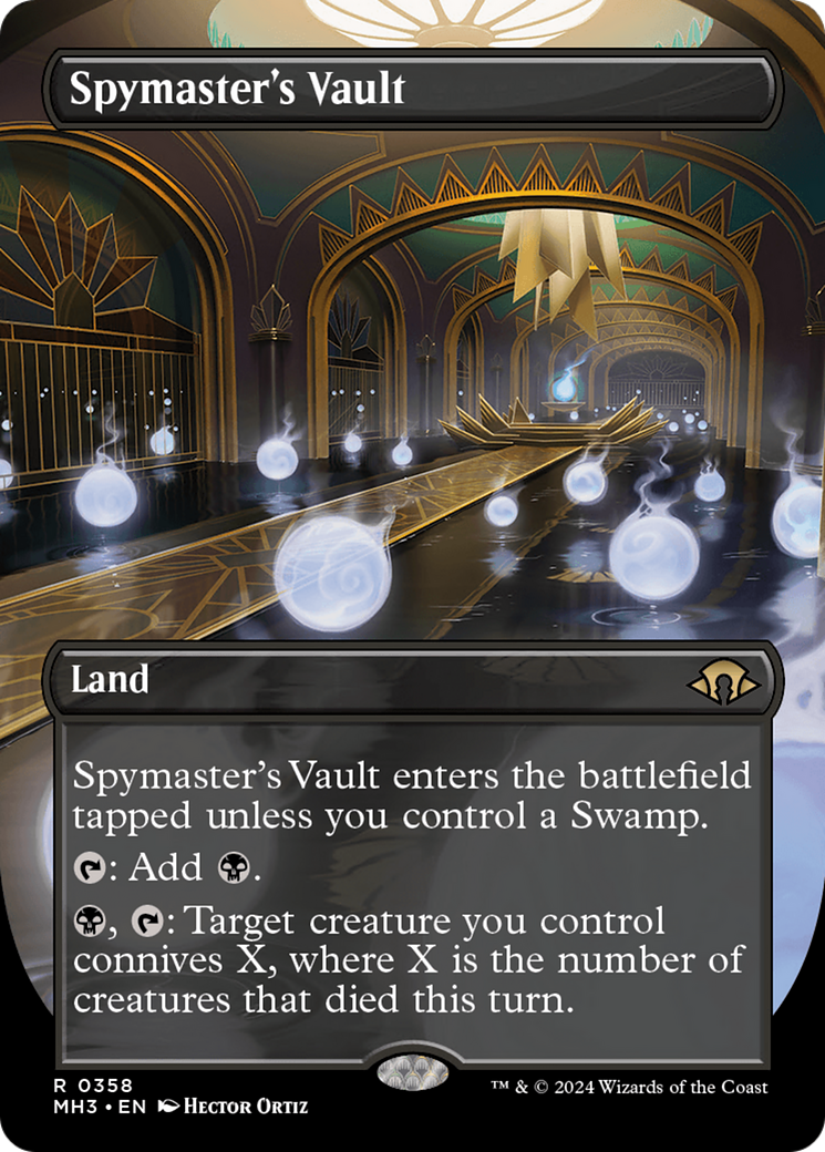 Spymaster's Vault (MH3-358) - [Modern Horizons 3] (sans frontières) 