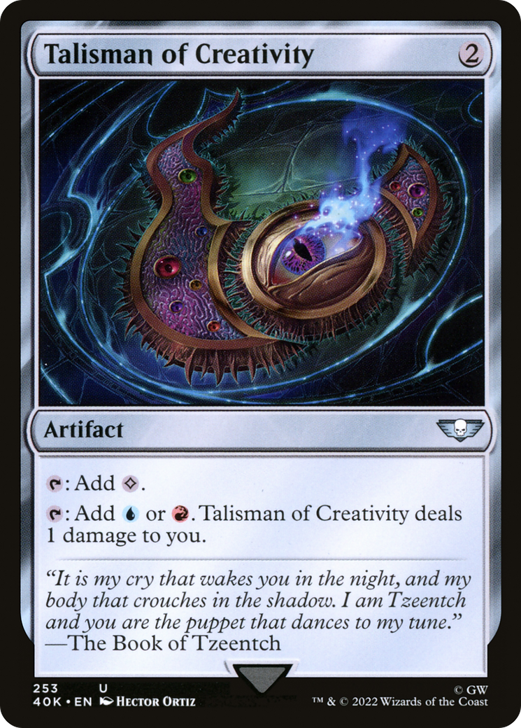 Talisman of Creativity (40K-253) - [Warhammer 40,000 Commander]