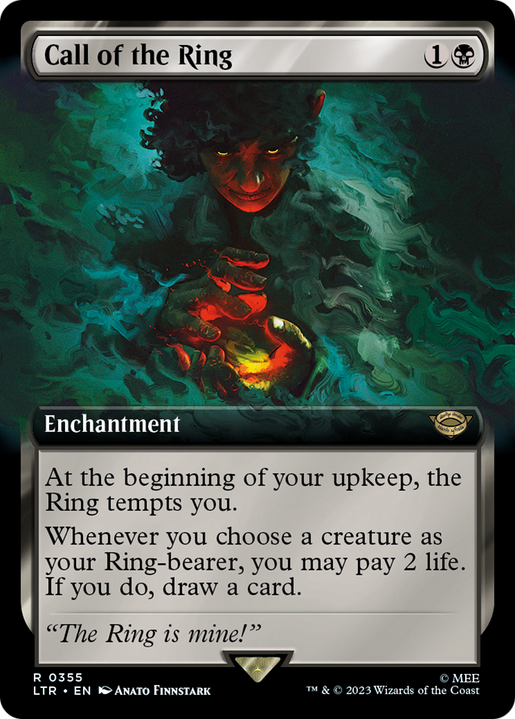 Call of the Ring (LTR-355) - [The Lord of the Rings: Tales of Middle-earth]: (Extended Art)