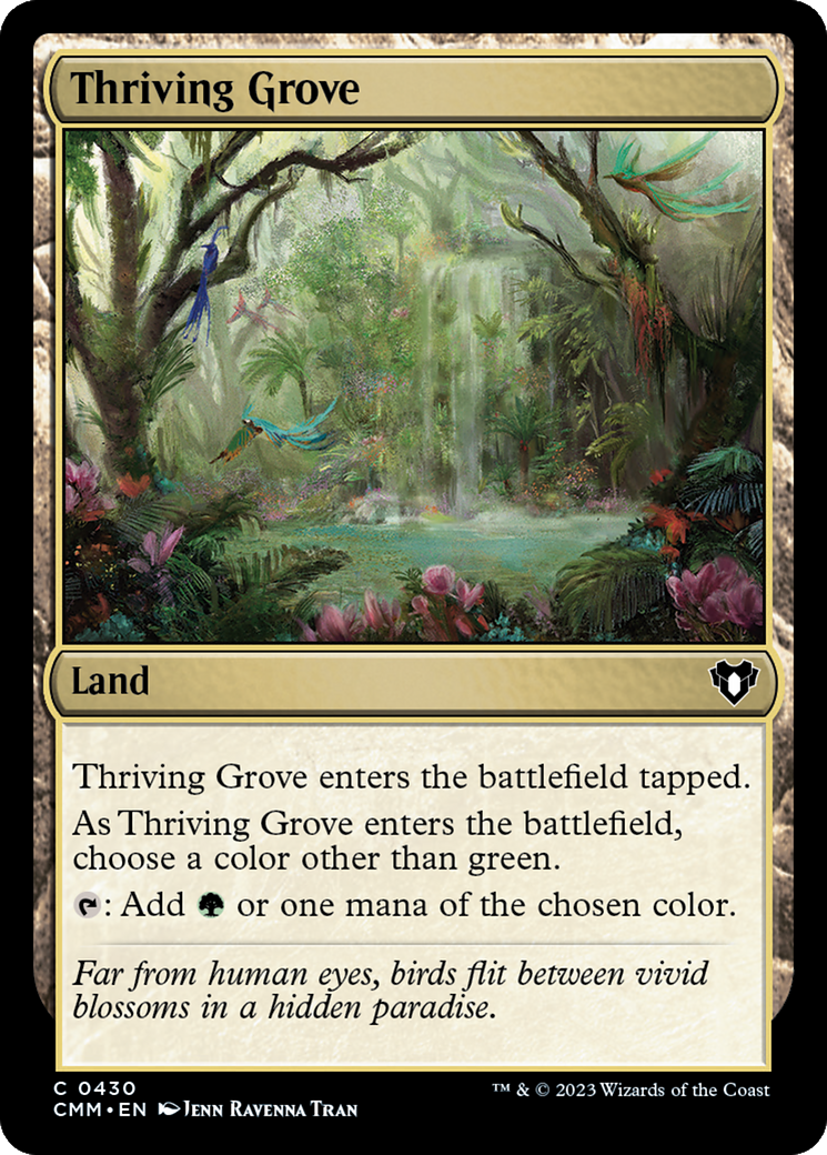 Thriving Grove (CMM-430) - [Commander Masters]