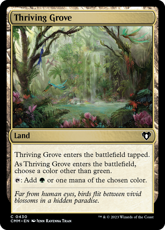 Thriving Grove (CMM-430) - [Commander Masters]