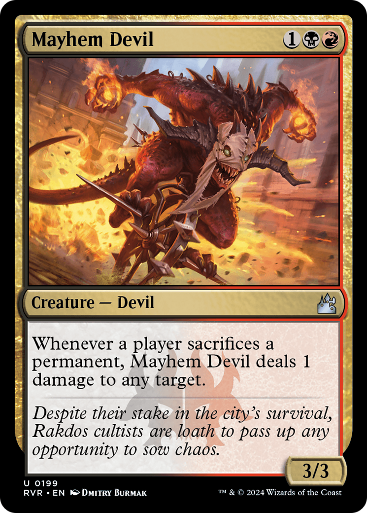 Mayhem Devil (RVR-199) - [Ravnica Remastered]