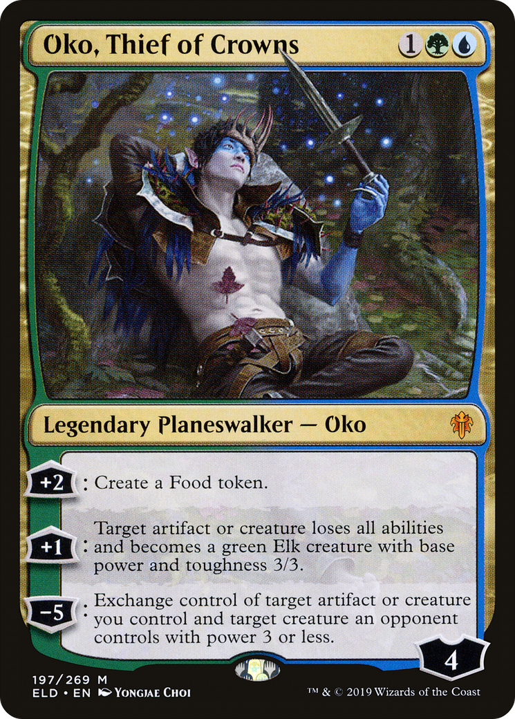 Oko, Thief of Crowns (ELD-197) - [Throne of Eldraine]