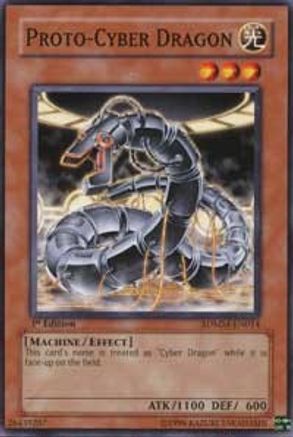 Proto-Cyber Dragon (SDMM-EN014) - Structure Deck: Machina Mayhem Unlimited