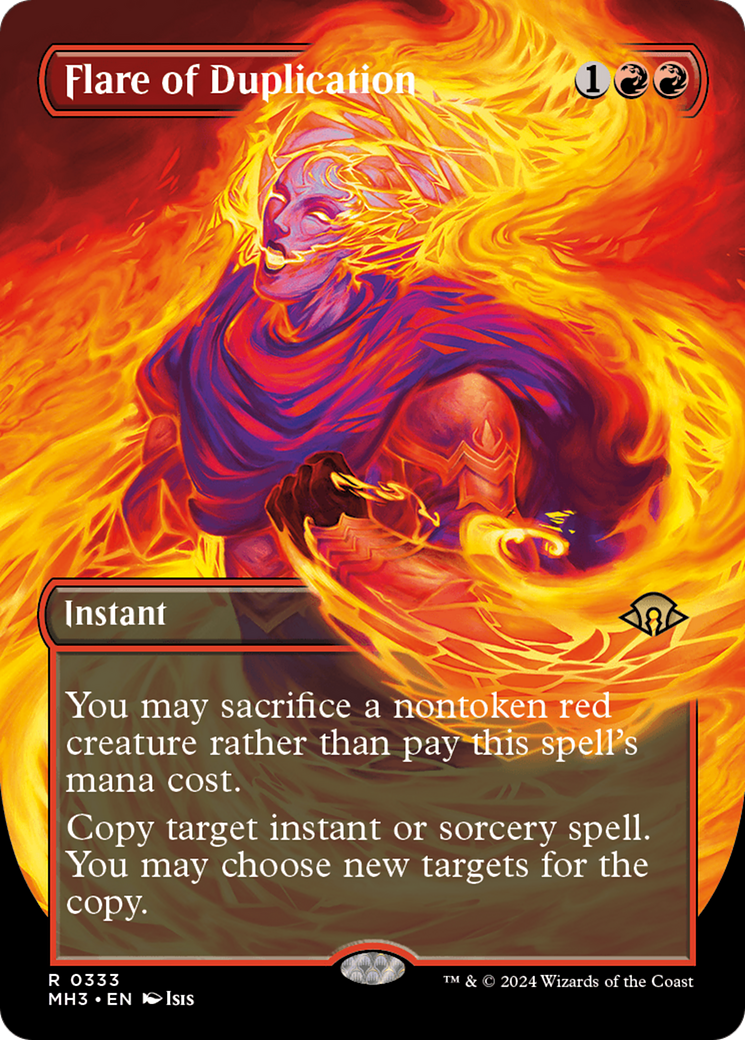 Flare of Duplication (MH3-333) - [Modern Horizons 3] (Sans bordure) 