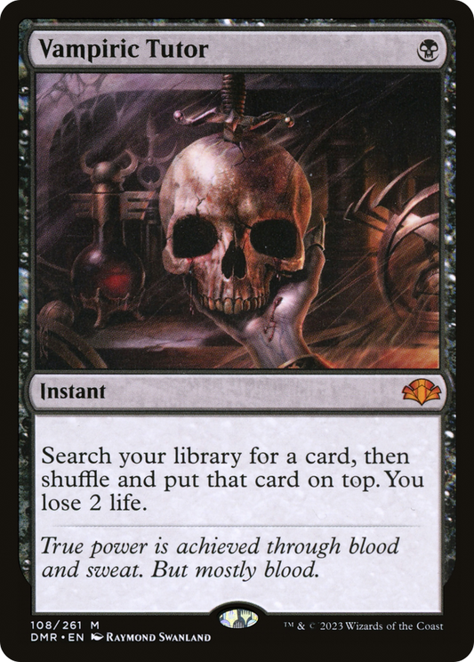 Vampiric Tutor (DMR-108) - [Dominaria Remastered] Foil