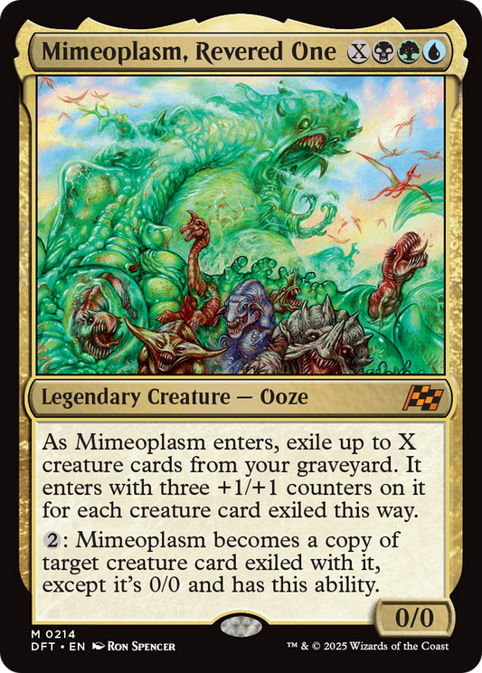Mimeoplasm, Revered One (DFT-214) - [Aetherdrift] Foil
