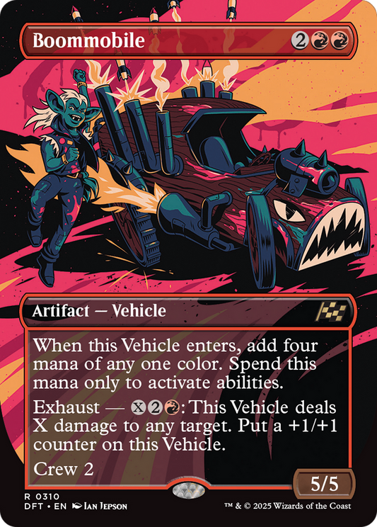 Boommobile (Borderless) (DFT-310) - [Aetherdrift] Foil