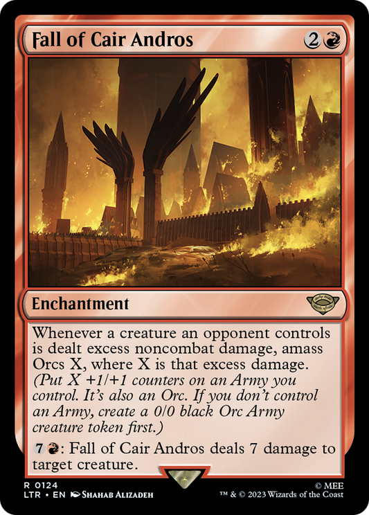 Fall of Cair Andros (LTR-124) - [The Lord of the Rings: Tales of Middle-earth] Foil