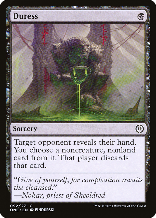 Duress (ONE-092) - [Phyrexia: All Will Be One]