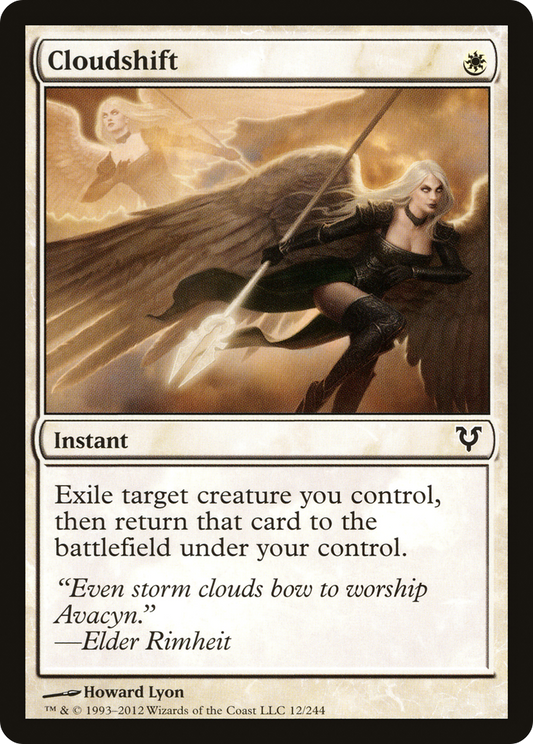 Cloudshift (AVR-012) - [Avacyn Restored]