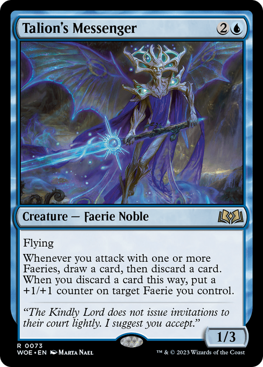 Talion's Messenger (WOE-073) - [Wilds of Eldraine] Foil
