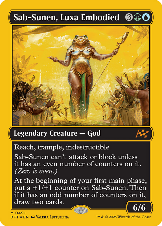 Sab-Sunen, Luxa Embodied (DFT-491) - [Aetherdrift] Foil