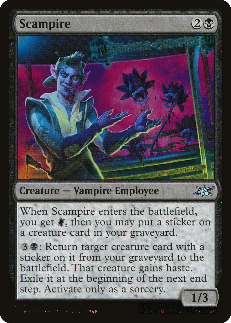 Scampire (UNF-375) - [Unfinity] Foil