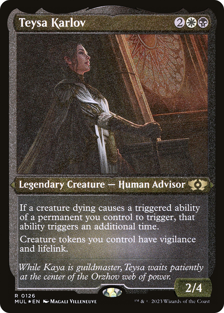Teysa Karlov (MUL-126) - [Multiverse Legends] Etched Foil