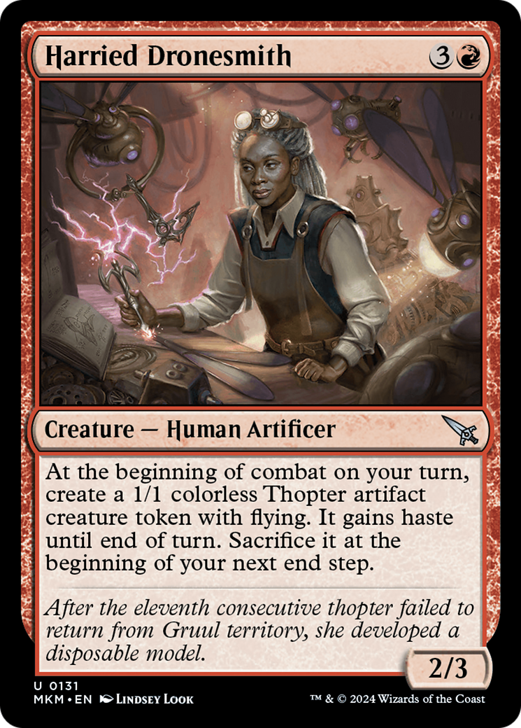Harried Dronesmith (MKM-131) - [Murders at Karlov Manor] Foil
