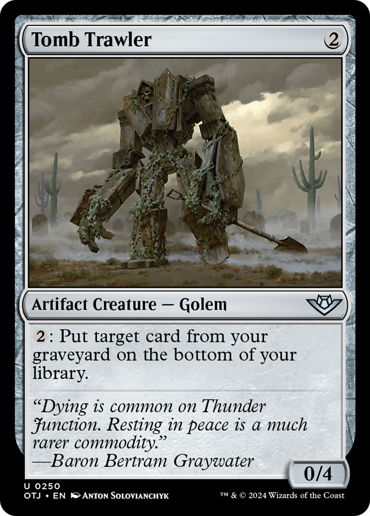 Tomb Trawler (OTJ-250) - [Outlaws of Thunder Junction] Foil