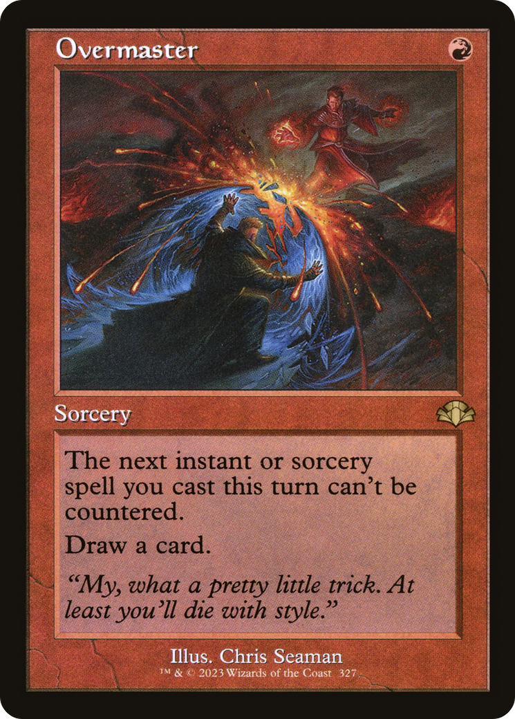 Overmaster (DMR-327) - [Dominaria Remastered]