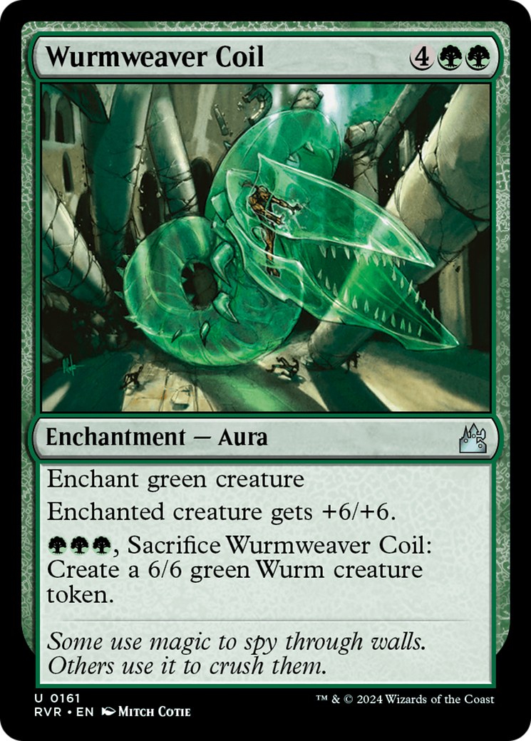 Wurmweaver Coil (RVR-161) - [Ravnica Remastered] Foil